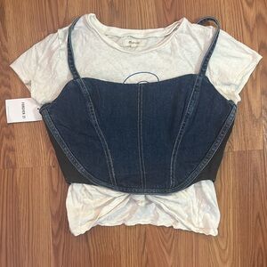 Denim Bustier